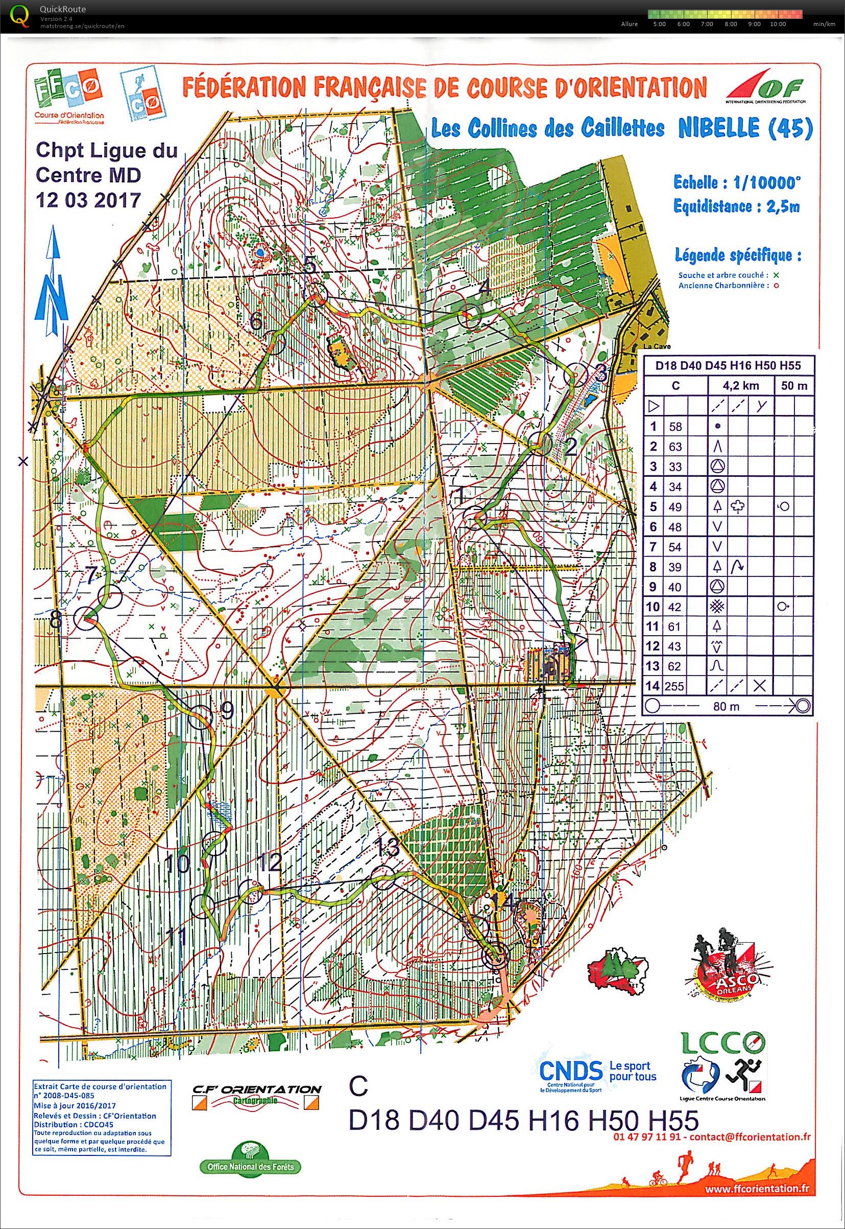 La collinne des Caillettes (12-03-2017)