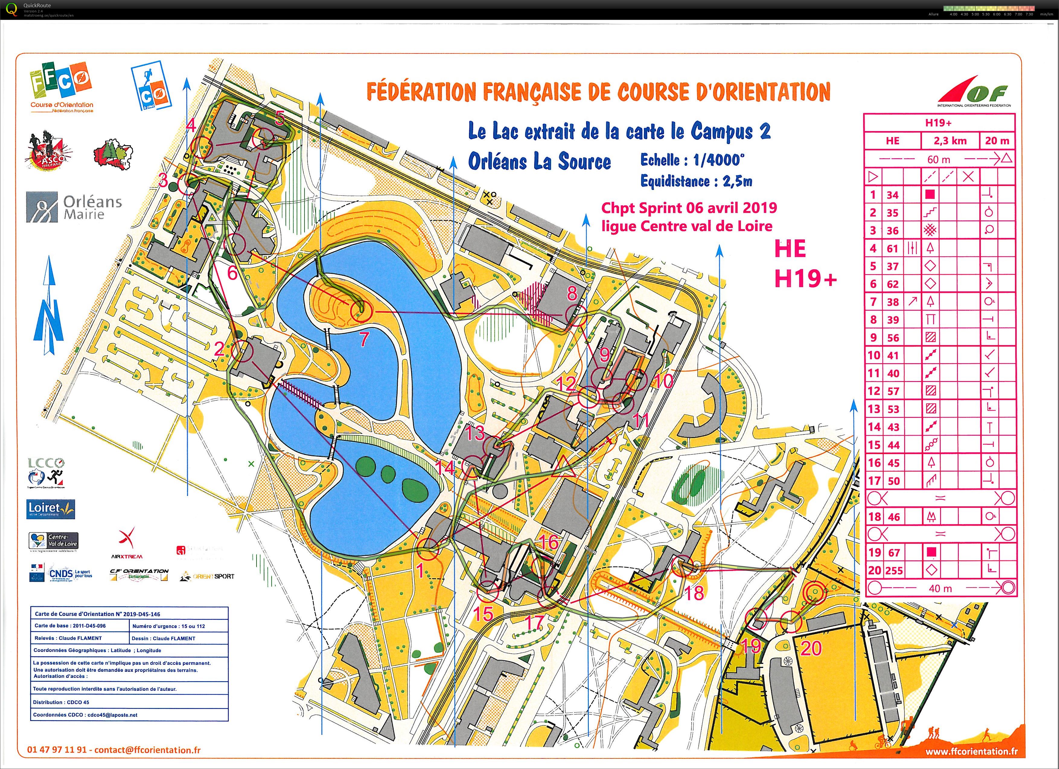 Championnat de ligue de sprint (06-04-2019)