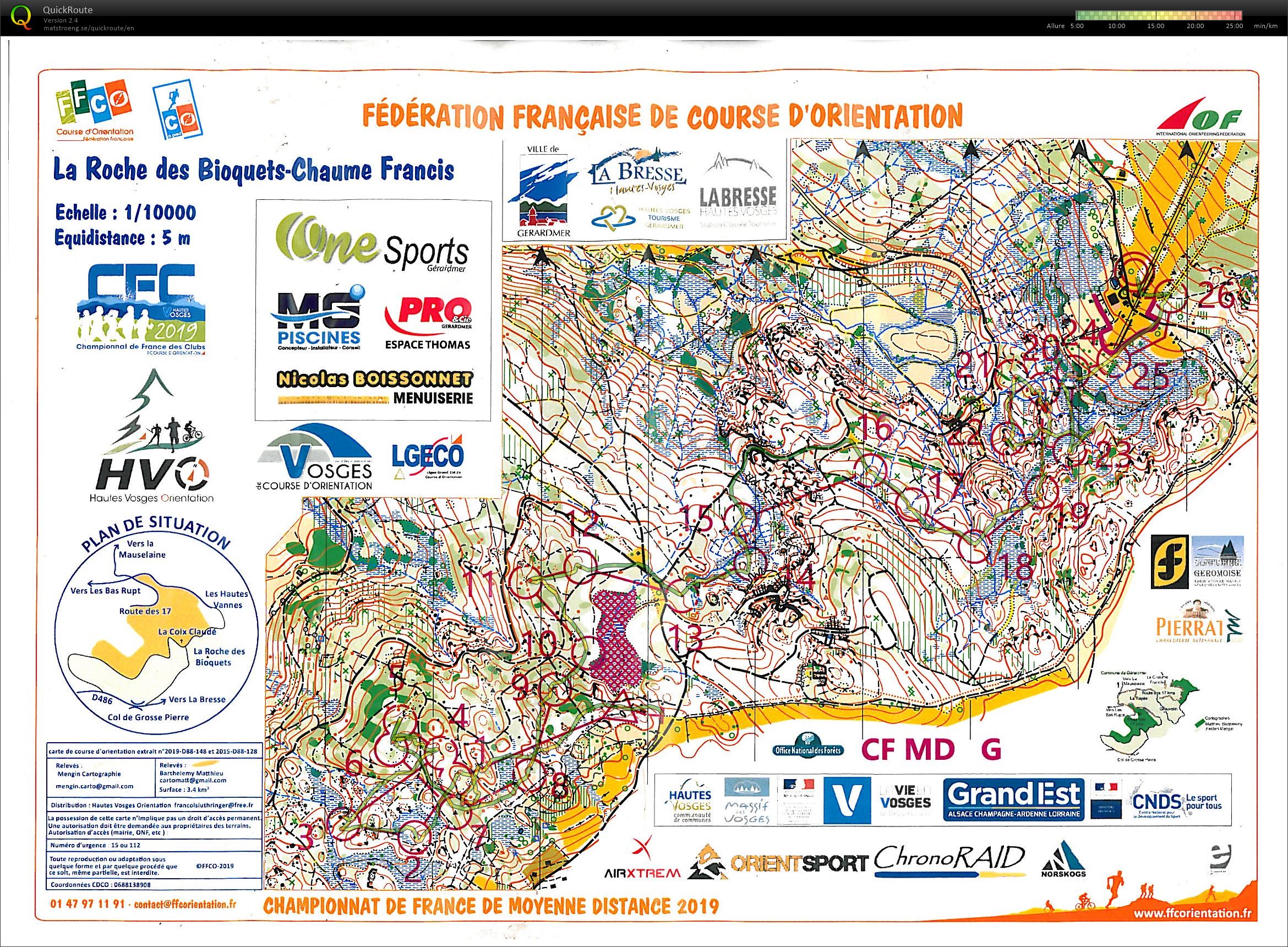 Championat de France de Moyenne Distance (04-05-2019)